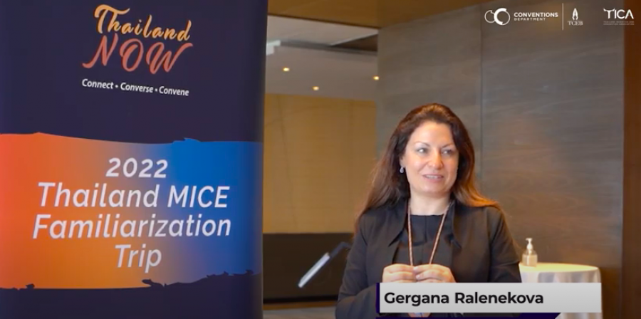2022 Thailand MICE Familiarization Trip Testimonial: Ms. Gergana Ralenekova - Kenes Group