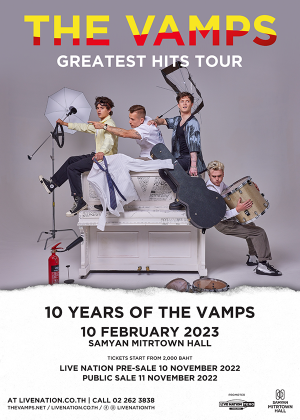 The Vamps Greatest Hits Tour in Bangkok