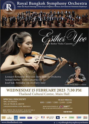 RBSO 2023 :  Esther Yoo plays Barber Violin Concerto