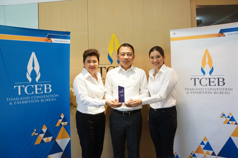 TCEB WINS ‘THE BEST STAND AWARD OVER 36 SQ.M.’ AT AIME 2015