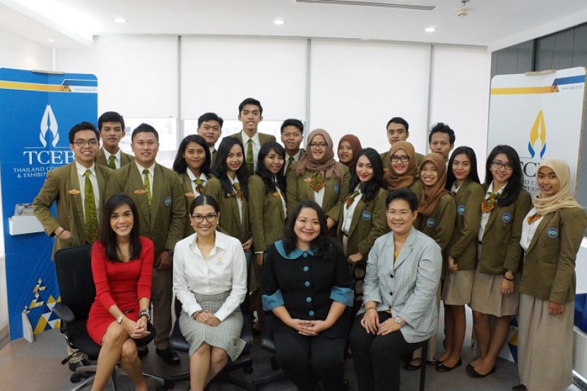 TCEB SHARES MICE KNOWLEDGE TO INDONESIAN STUDENTS
