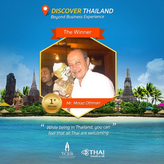 TCEB and THAI Announced the Winners of 'Discover Thailand: Beyond Business Experience’ campaign