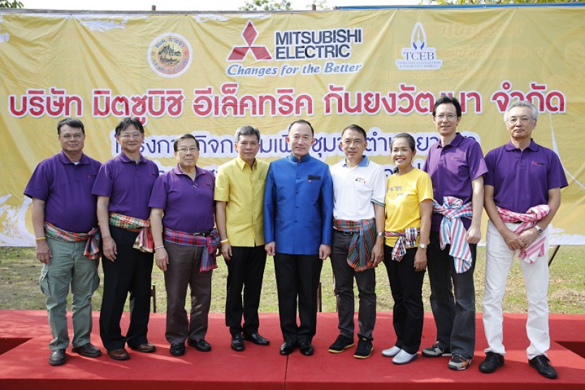 ทีเส็บ-มิตซูบิชิฯ ร่วมบูรณาการขับเคลื่อนการประชุมในประเทศชูกิจกรรมชุมชนยั่งยืน นำร่อง อบต.ยายชา ต่อยอดธุรกิจไมซ์