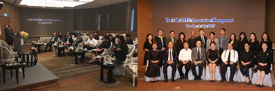 ทีเส็บร่วมเสริมสร้างการจัดการสมาคมเพิ่มบทบาททางวิชาชีพและทำให้พวกเขาร่วมมือกับซัพพลายเออร์การจัดการประชุม