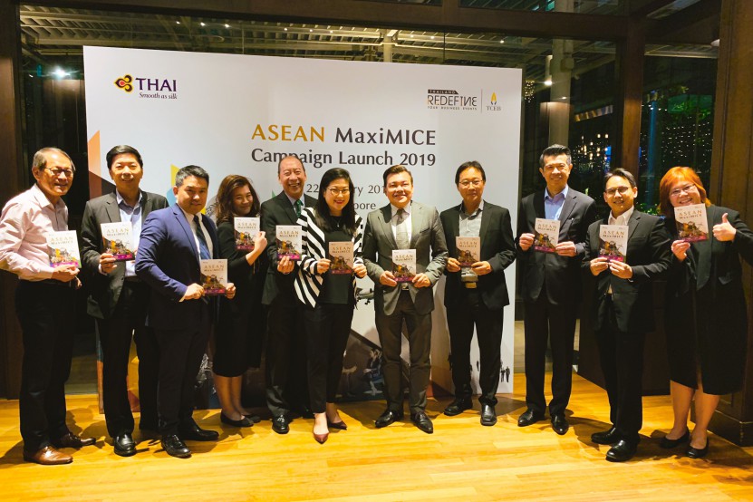 ทีเส็บเปิดตัวแคมเปญ “ASEAN MaxiMICE”