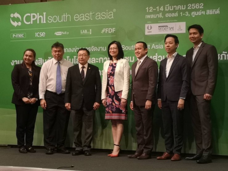 ทีเส็บตอกย้ำนโยบาย ไทยแลนด์ 4.0 เดินหน้าสนับสนุนงาน CPhI Southeast Asia 2019 พร้อมยกระดับอุตสาหกรรมยาไทย