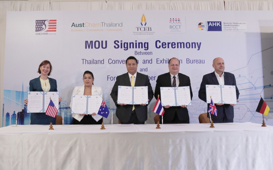 TCEB JOINS HANDS WITH 4 FOREIGN CHAMBERS OF COMMERCE