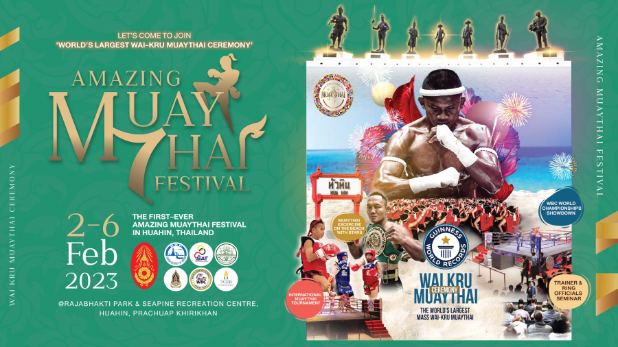 TCEB & partner send out invitation for  “AMAZING MUAY THAI FESTIVAL 2023”  for Guinness World Records