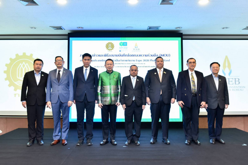 JSCCIB JOINS HANDS WITH TCEB TO DEMONSTRATE THAI PRIVATE SECTOR’S SUPPORT FOR THE BID TO HOST EXPO 2028 PHUKET THAILAND