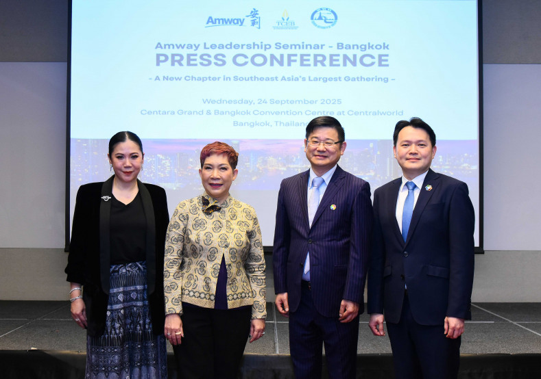 Thailand Welcomes Amway Leadership Seminar – Bangkok:  Over 10,000 Delegates to Experience New Travel Concept in the Thai Capital City