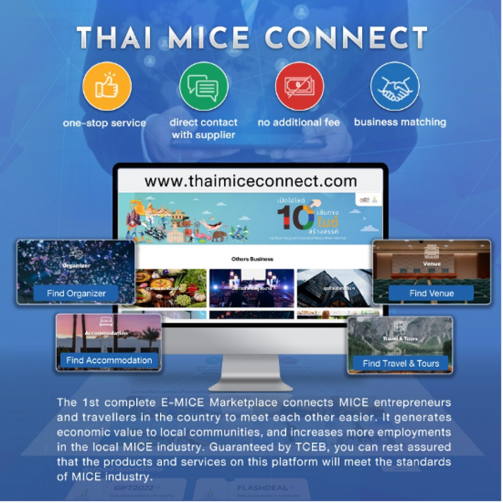 Thai MICE Connect: Organize all MICE events on one platform 